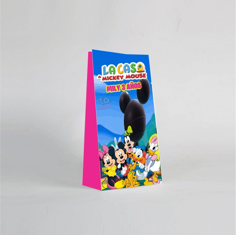 La casa de Mickey Mouse Bolsa souvenirs