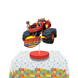 Blaze Monster Machines Centro de mesa