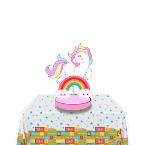 Unicornio Centro de mesa