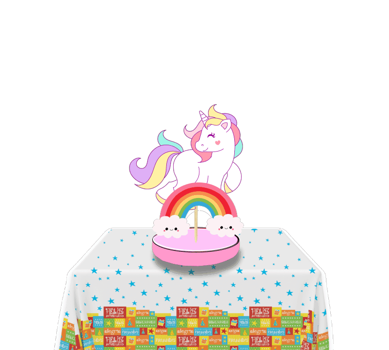Unicornio Centro de mesa