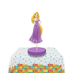 Rapunzel Princesa Centro de mesa