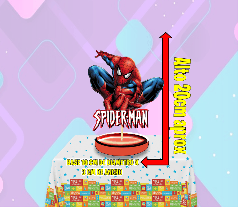 Spider-man Centro de mesa - Imagen 2