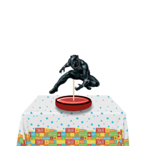 Pantera negra Centro de mesa
