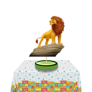 Rey Leon Centro de mesa