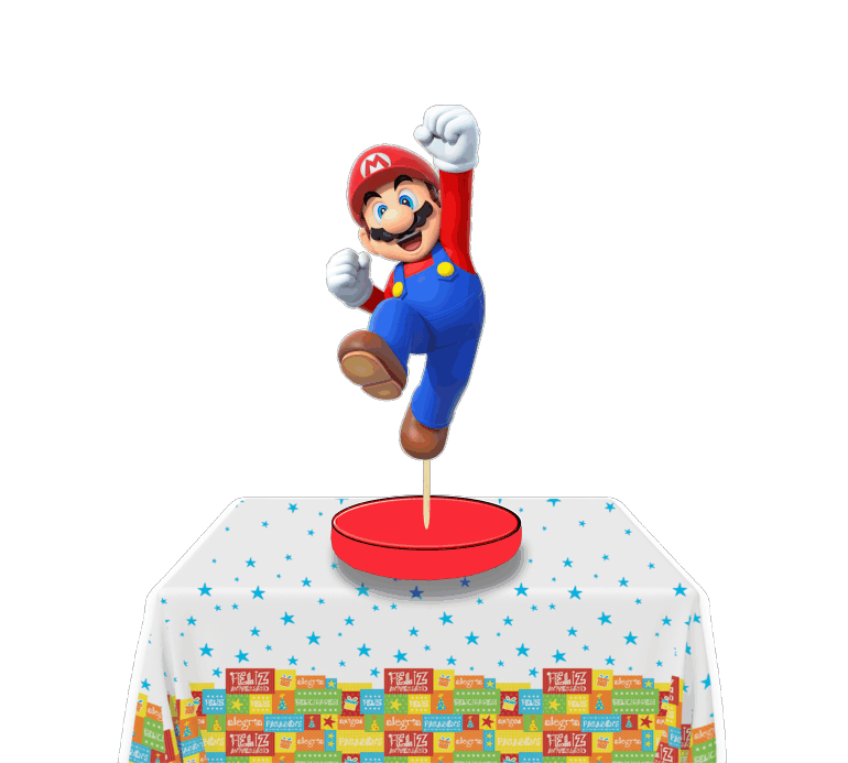 Mario Bros Centro de mesa