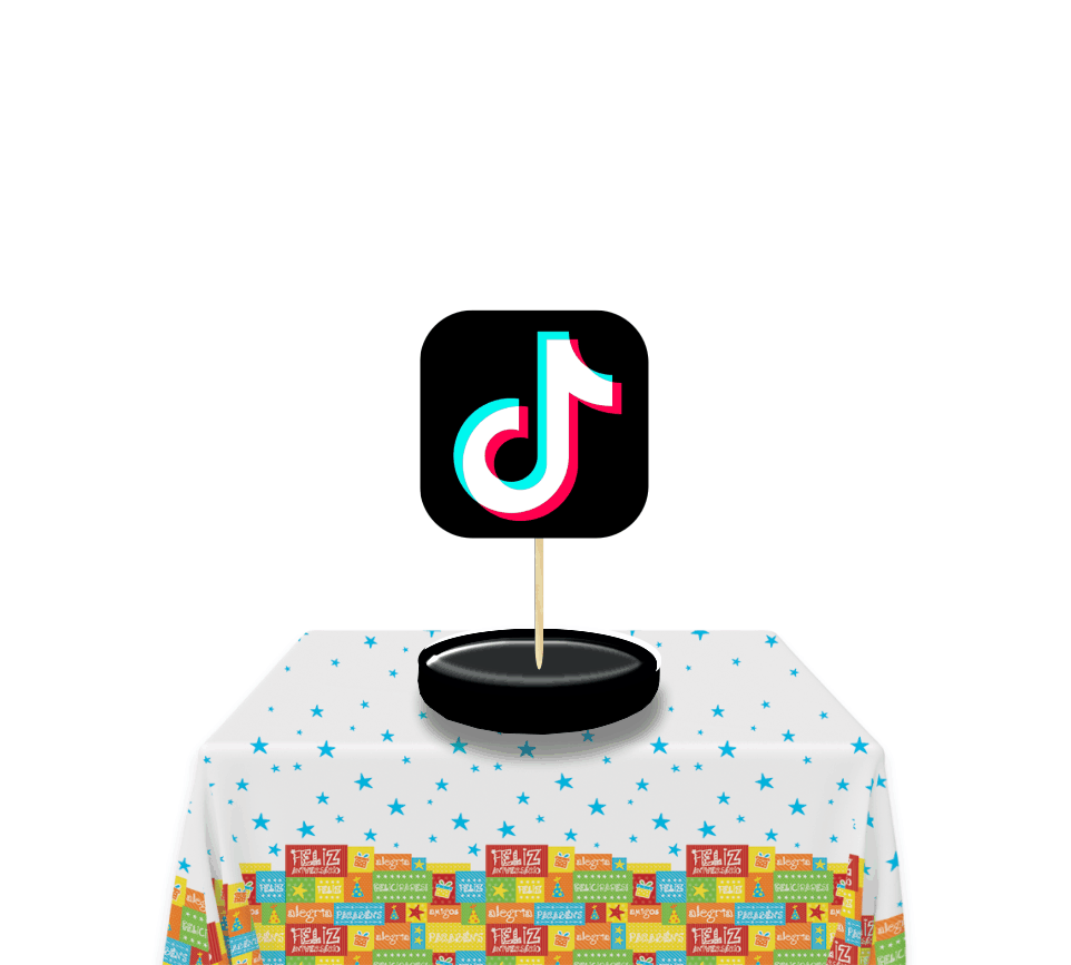 TikTok Centro de mesa