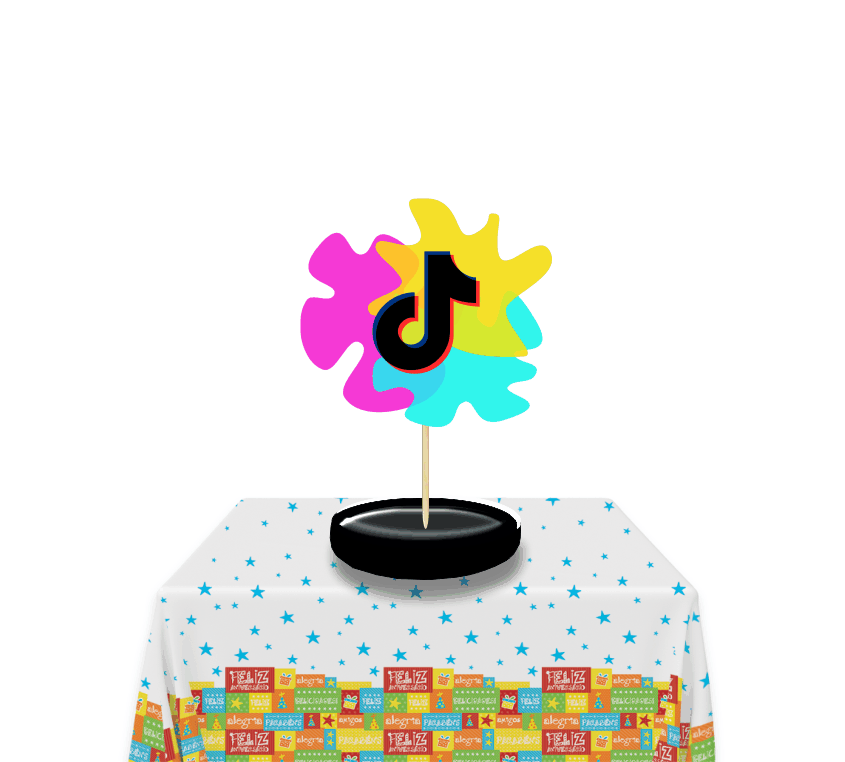 TikTok Centro de mesa