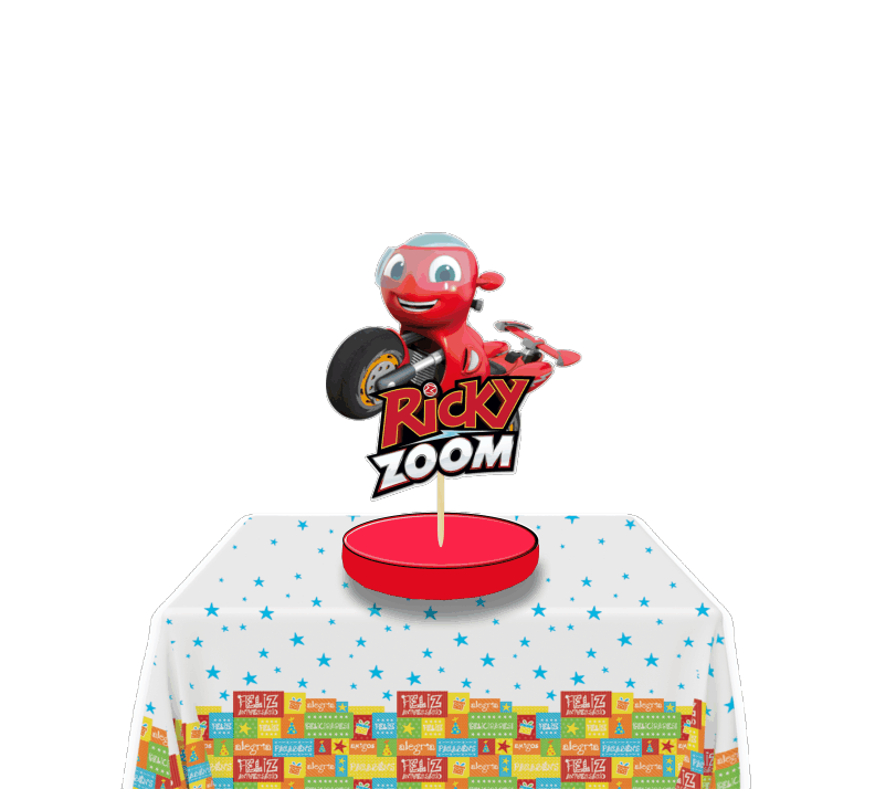Ricky zoom Centro de mesa