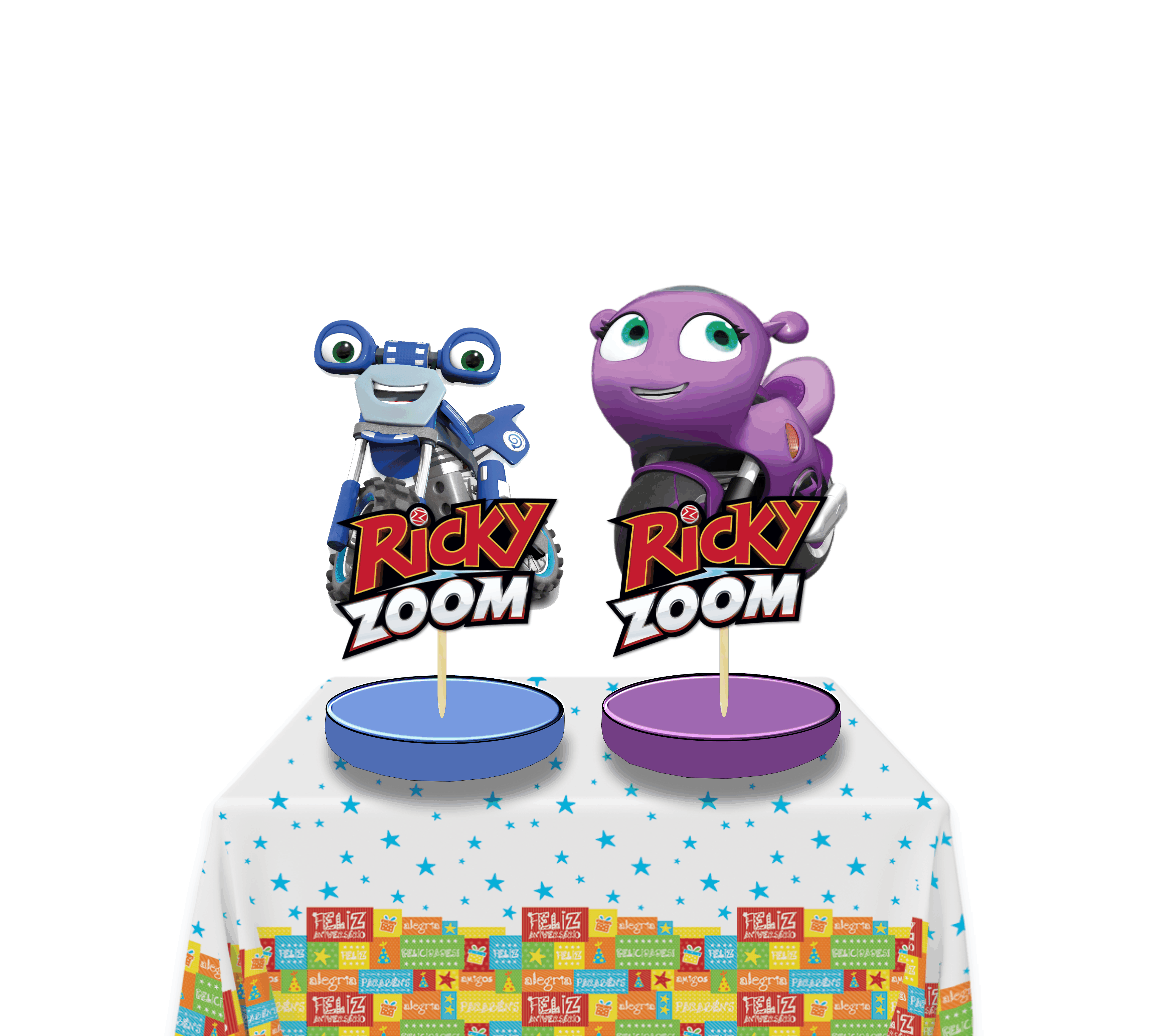 Ricky zoom Centro de mesa - Imagen 2