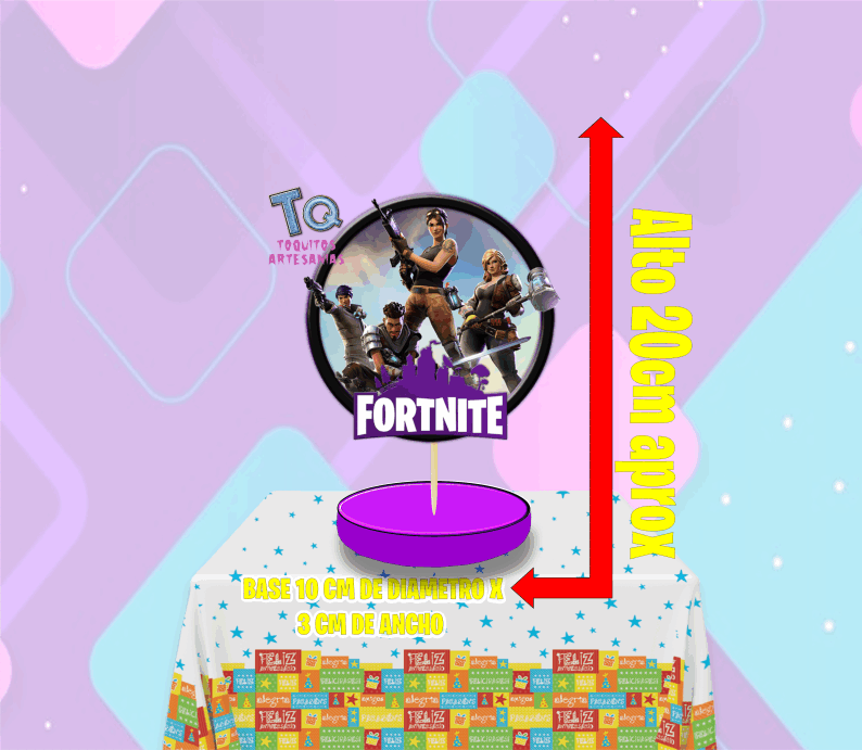 Fortnite Centro de mesa - Imagen 2