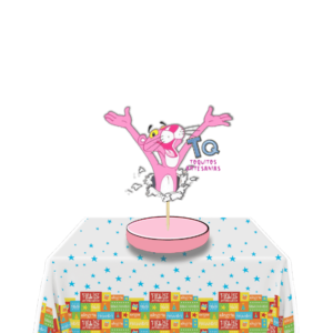 Pantera Rosa Centro de mesa