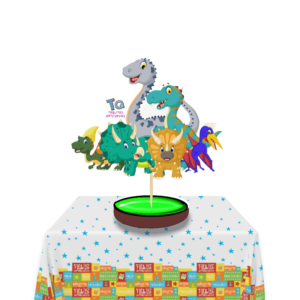 Dinosaurios Centro de mesa