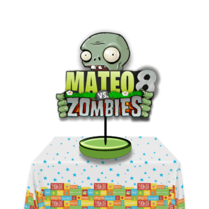 Planta vs zombie Centro de mesa