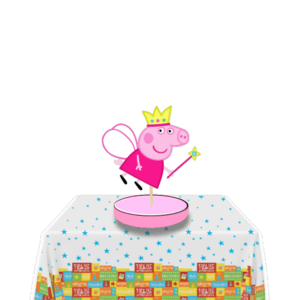 Peppa pig Centro de mesa