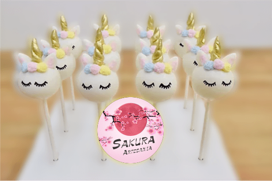 Cake pop Unicornio