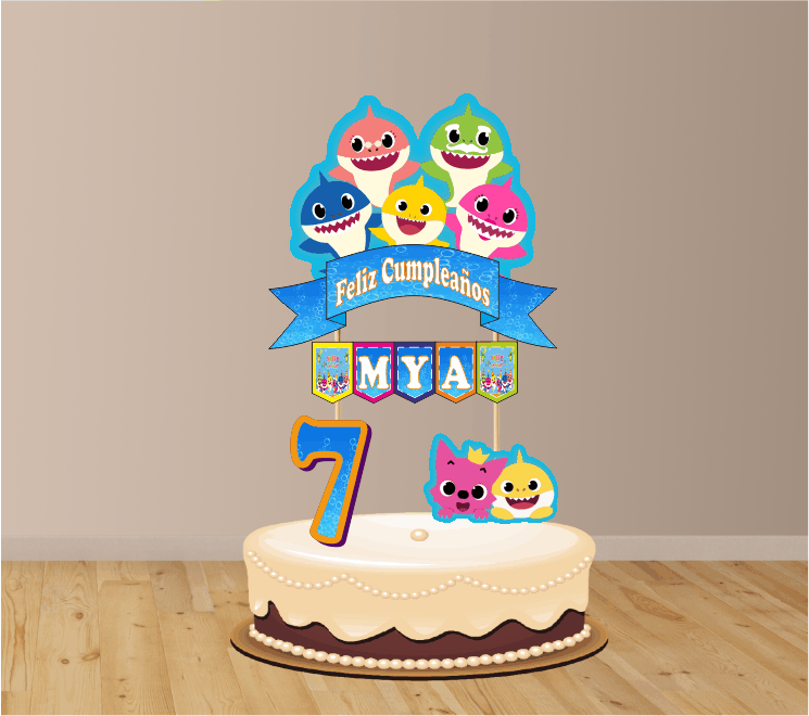 Baby Shark cake Toppers cod AT425
