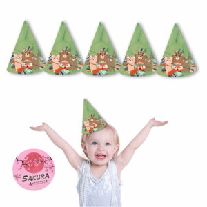 Animales del Bosque Gorros conos