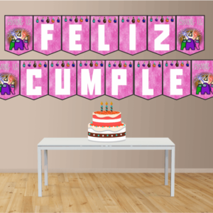 Among Us Banderín feliz cumple