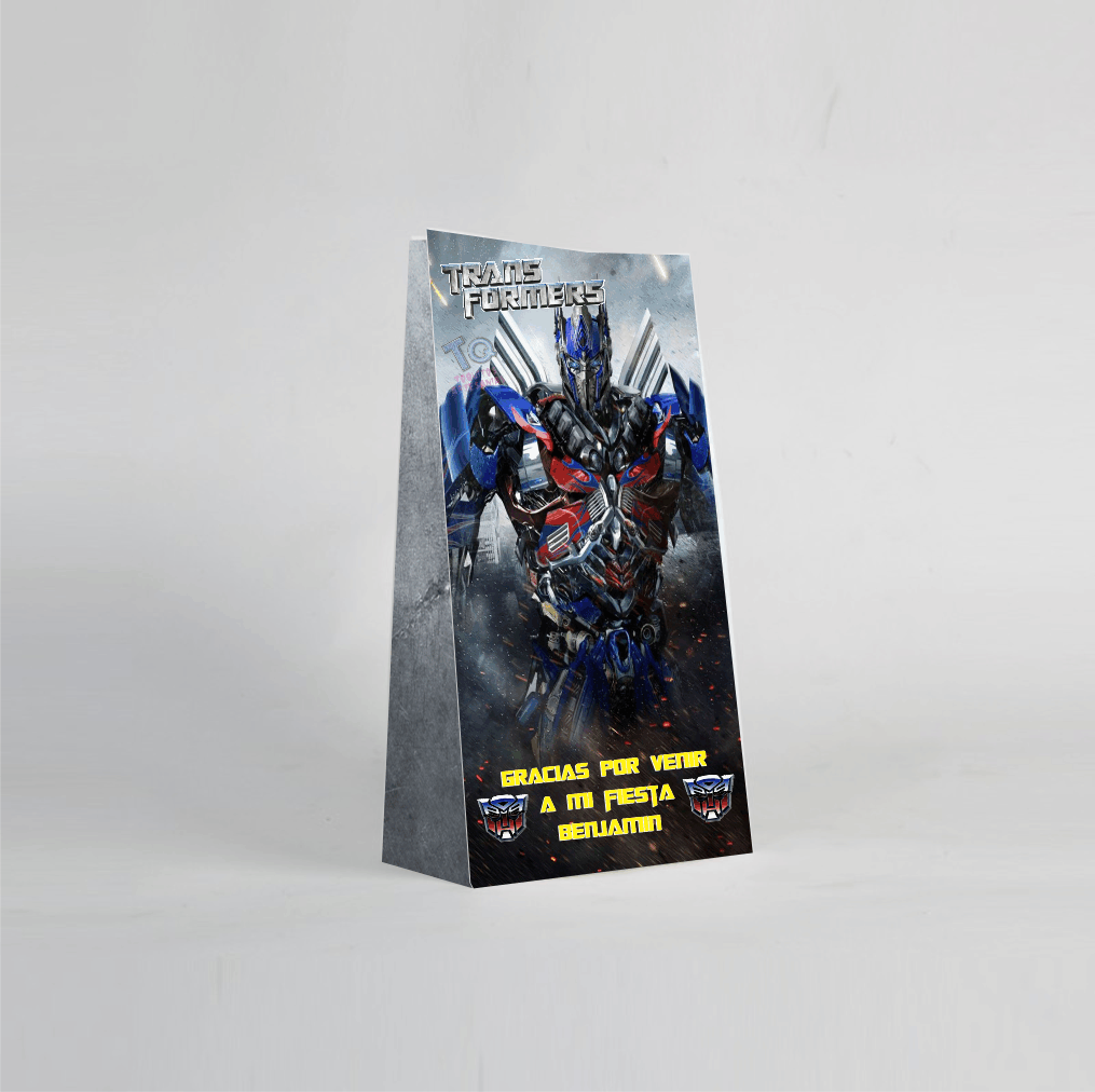Transformers Bolsa souvenirs