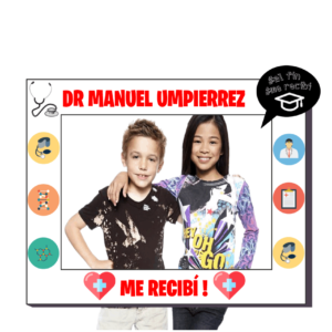 Marco selfie Graduación Doctor/a