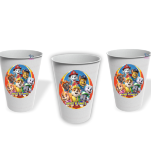 Vasos Patrulla canina pack x10
