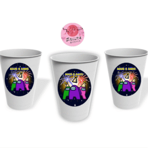 Vasos Among Us pack x10