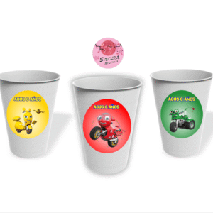 Vasos Ricky Zoom pack x10