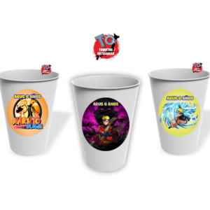 Vasos Naruto pack x10