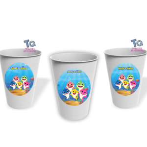 Vasos Baby Shawer pack x10