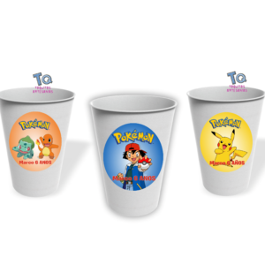 Vasos Pokemon pack x10