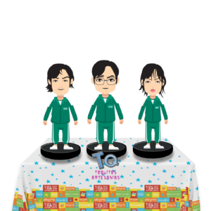 el juego del calamar Centro de mesa