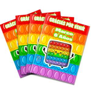 Libros souvenirs POP its