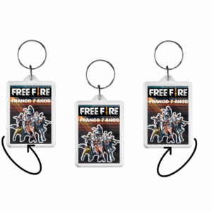 llaveros Free fire  x10