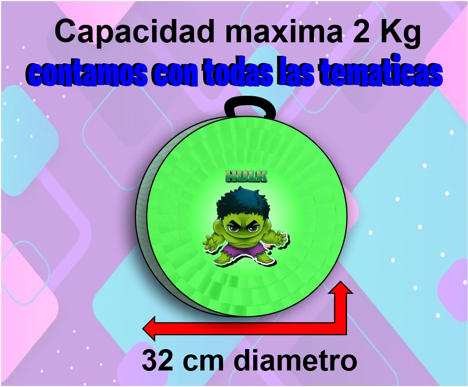 Piñata Hulk - Imagen 2