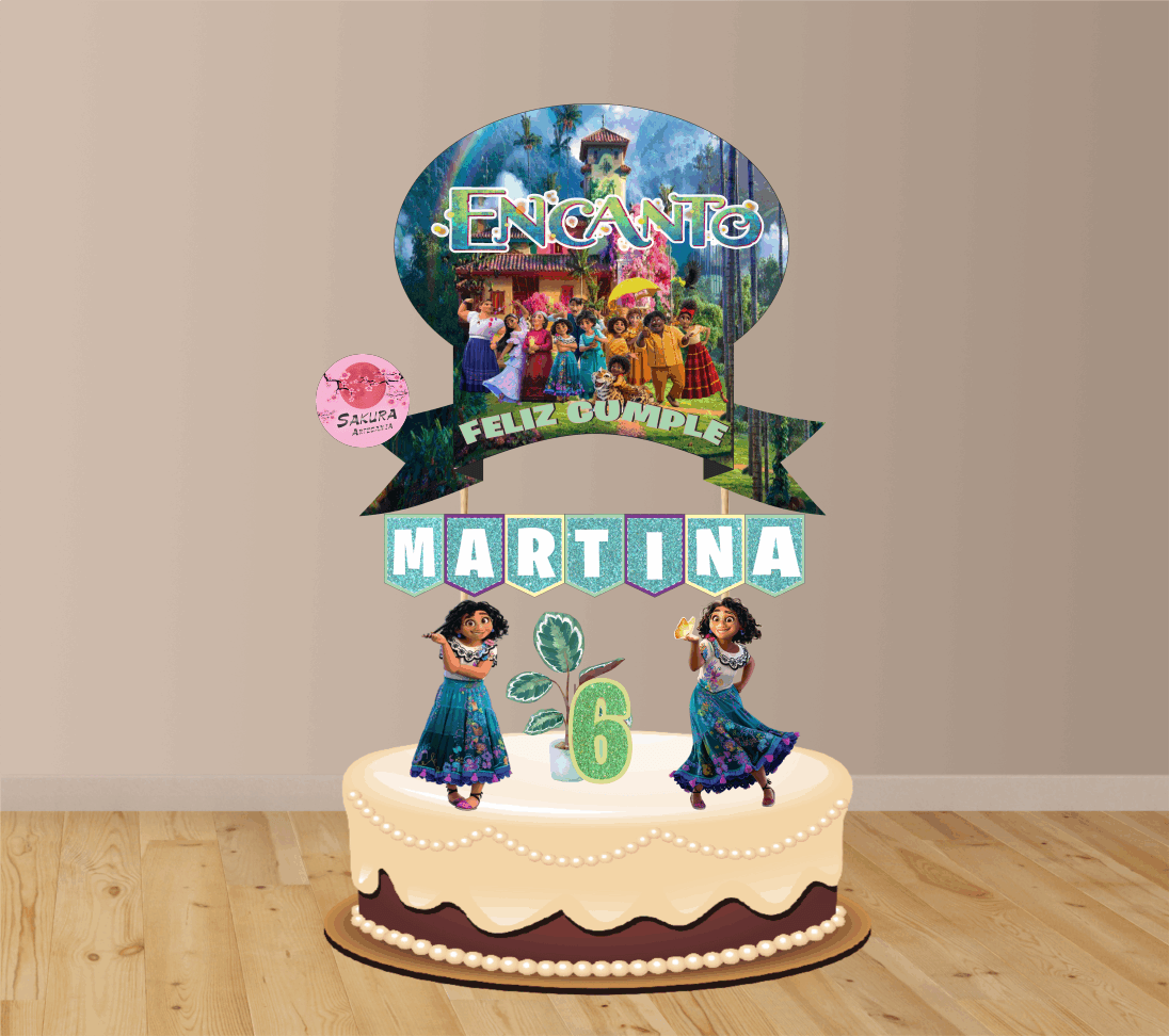 Encanto cake Toppers cod AT456