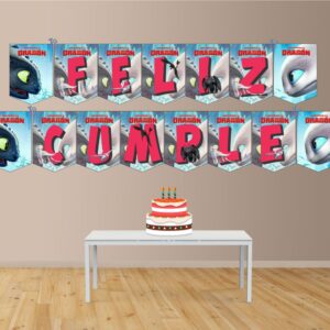 Como Entrenar a mi Dregon Banderín con feliz cumple