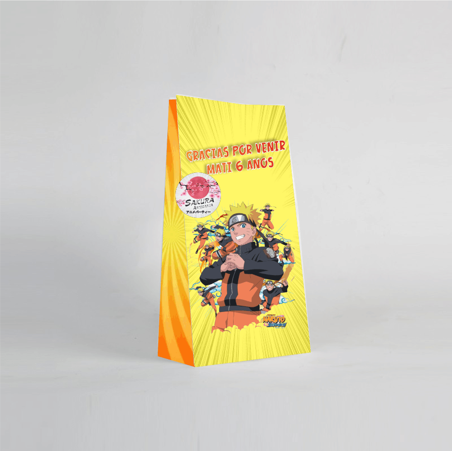 Naruto Bolsa Souvenirs