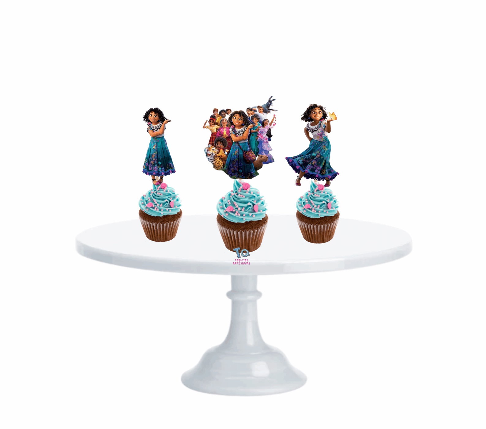 Cupcake Toppers Encanto x10u