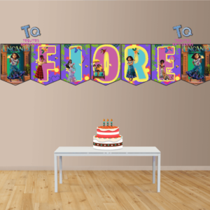 Encanto Banderín con nombre