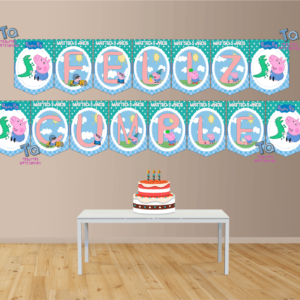 George Banderín con feliz cumple