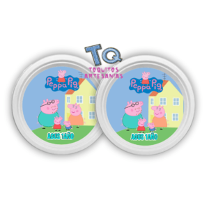 Peppa pig Platos x10 15x2mm