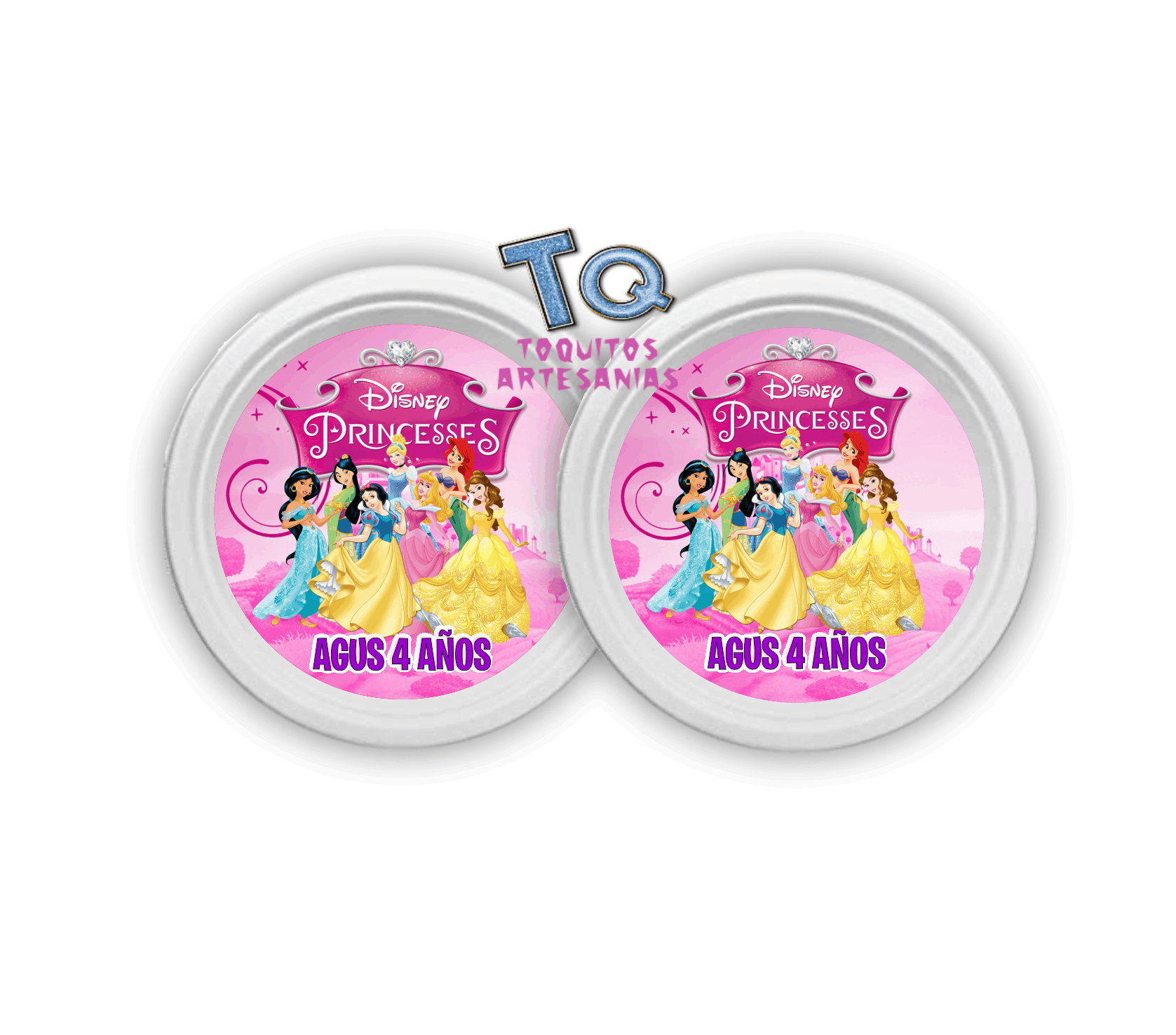 Princesas x10 15x2mm