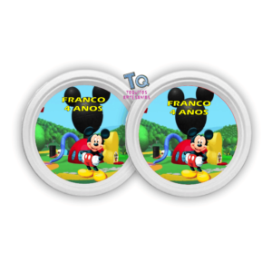La casa de Mickey Mouse x10 15x2mm