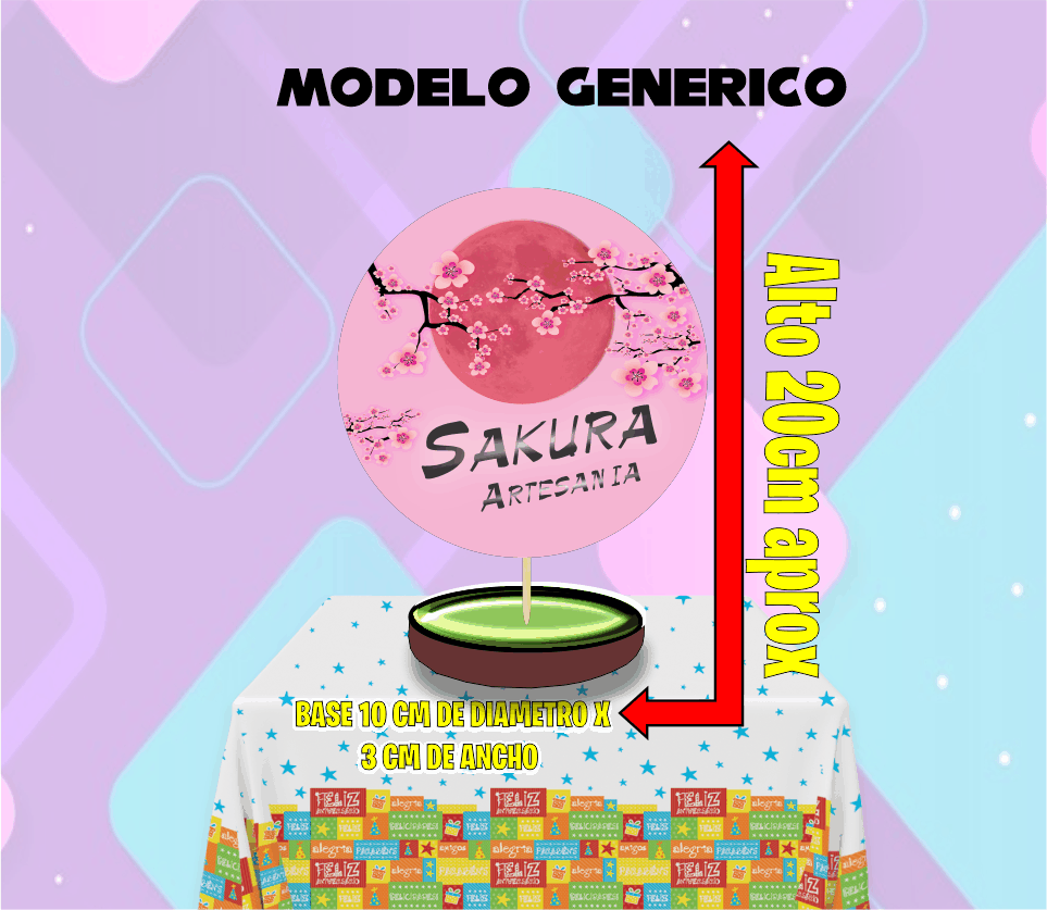 Chimuelo Centro de mesa - Imagen 2