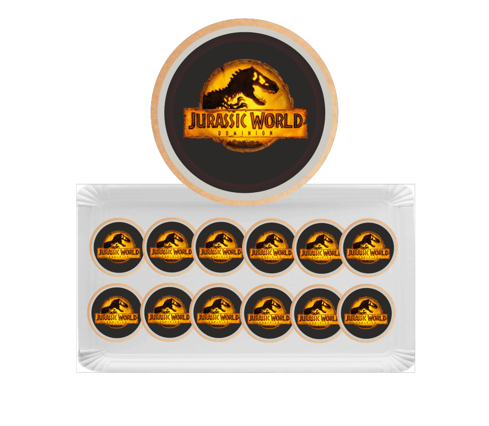 Galletas Jurassic World Dominion x12