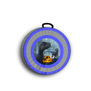 Piñata Jurassic World Dominion blue