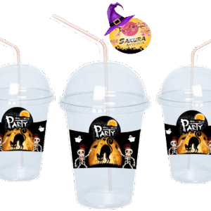 Vasos Con cupula party Halloween