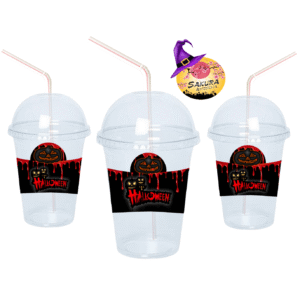 Vasos Con cupula Halloween Terror