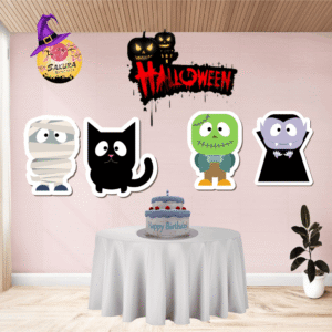 Apliques Halloween personajes