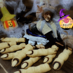 Dedos de brujas Halloween